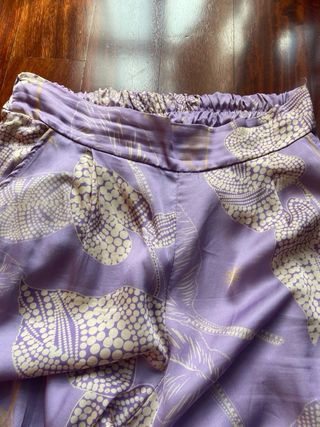 Conjunto Camisa y Pantalón Morado