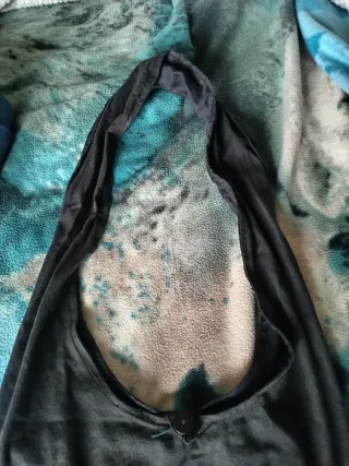 Bolso Hobo Algodón Étnico Flores Fieltro