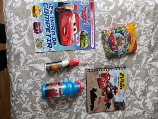 Pack artículos Cars Rayo McQueen