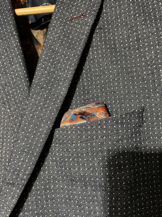 Americana Pierre Cardin Azul/Gris