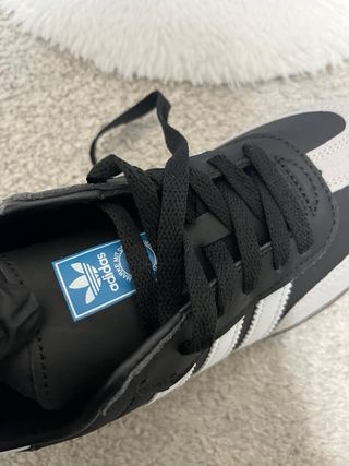 Adidas Samba Talla 34 Negro Blanco