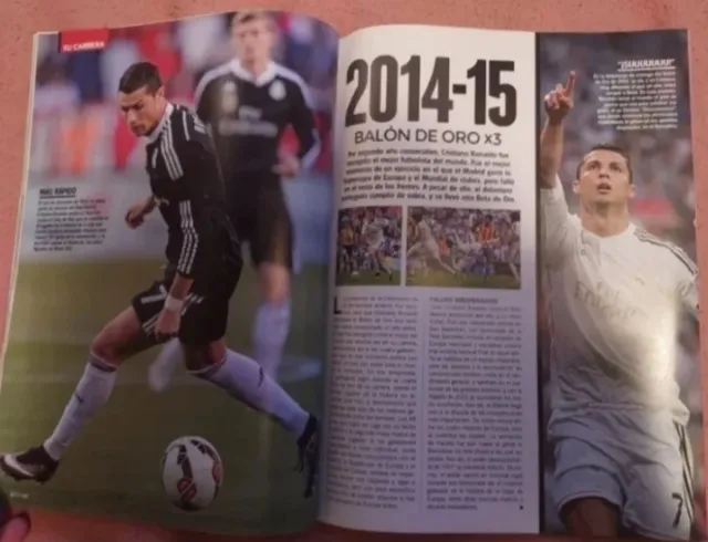 cristiano ronaldo revista real madrid cr7 nueva