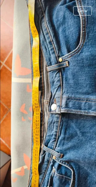 Vaqueros Denim Mango - Corte Recto / Straight Fit