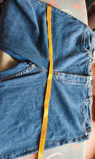 Vaqueros Denim Mango - Corte Recto / Straight Fit