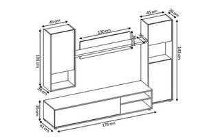 ENVIO GRATIS!!! Mueble de TV modular
