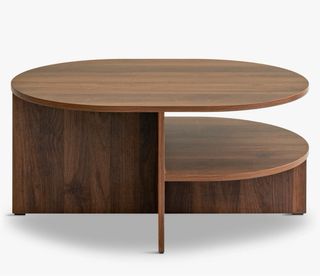 Mesa de centro de madera de nogal