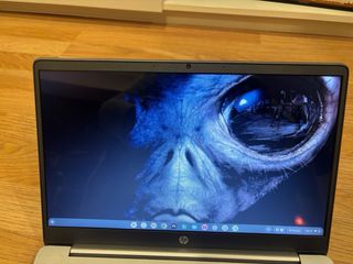 HP Chromebook com carregador e mala