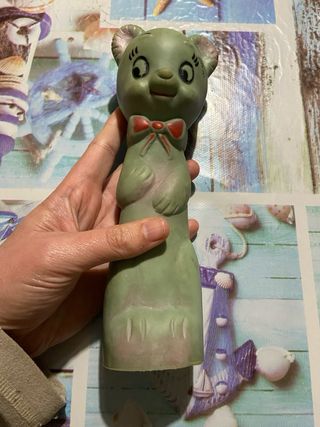 3 Pupazzi Gomma Vintage