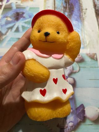 3 Pupazzi Gomma Vintage