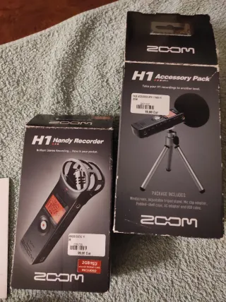 Grabadora Zoom H1 Handy Recorder + Accesorios