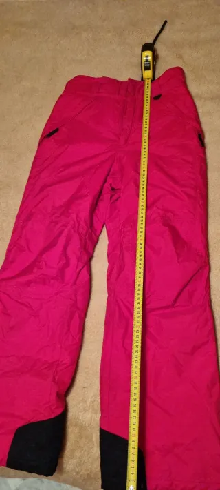 Pantalón de esquí Columbia rojo