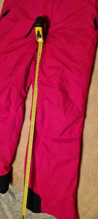 Pantalón de esquí Columbia rojo