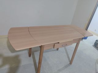 Mesa de cocina extensible madera