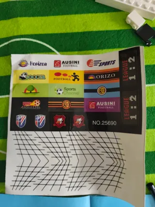 Juego Construcción Soccer Sport