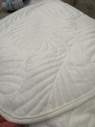 Trapuntino velluto bianco