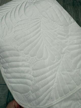 Trapuntino velluto bianco