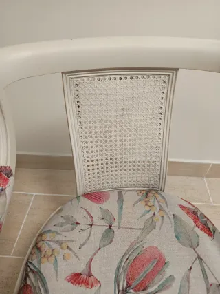 Sillas Vintage Restauradas Madera Maciza