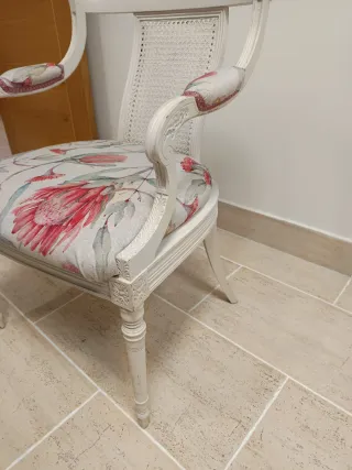 Sillas Vintage Restauradas Madera Maciza