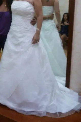 Vestido de novia blanco