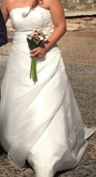 Vestido de novia blanco