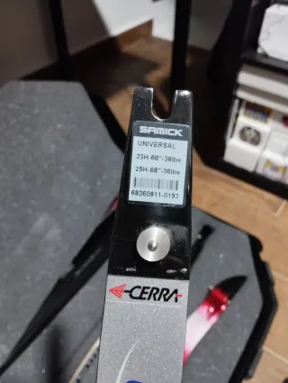 Arco Olímpico SAMICK Universal + todos accesorios