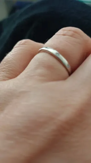 Anillo Pandora Plata talla 13 sin estrenar.