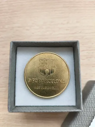 Medalla Lamine Yamal FC Barcelona. Nueva! Con caja