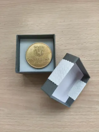 Medalla Lamine Yamal FC Barcelona. Nueva! Con caja