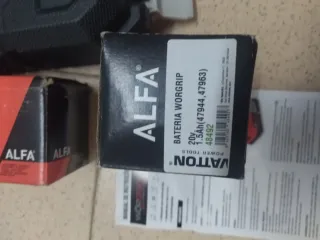 Taladro Atornillador Worgrip 20V con 3 Baterías