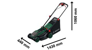 Rasaerba Bosch Rotak 18V2-38