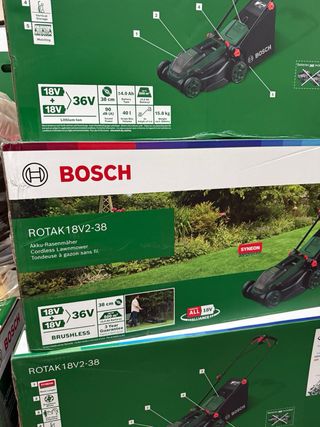 Rasaerba Bosch Rotak 18V2-38