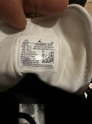 Air Jordan 1 Mid Negro/Blanco