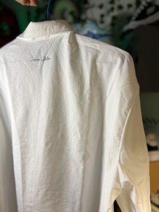 Camisa blanca estampada Grecia