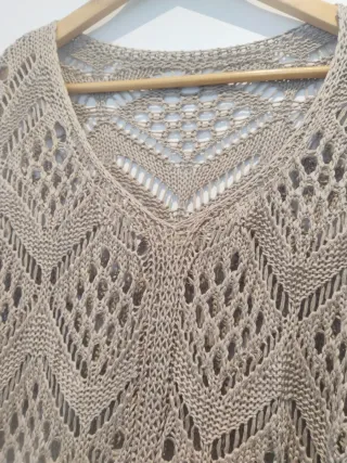 Túnica de playa de crochet