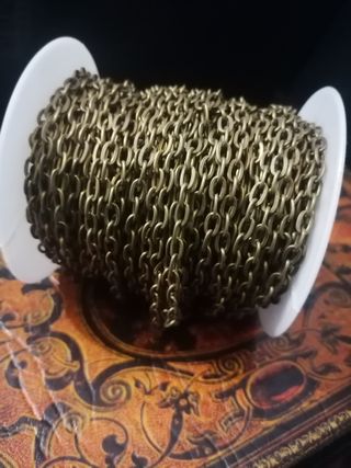 Bobina cadena bronce