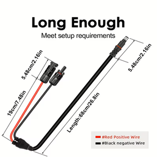 Conector Panel Solar a Cable 8mm
