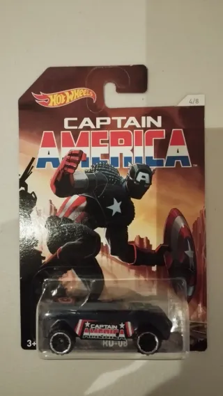 Hot Wheels Capitán América Colección Completa
