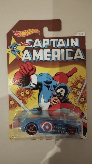 Hot Wheels Capitán América Colección Completa
