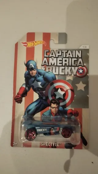 Hot Wheels Capitán América Colección Completa