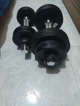 Juego de pesas 9/10