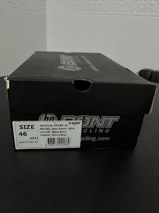 Zapatillas Ciclismo Bont Riot Boa Talla 46