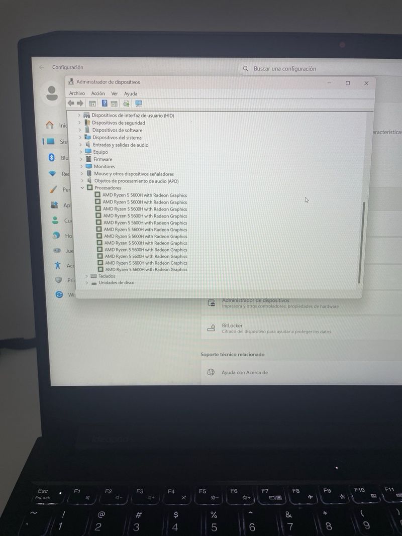 Lenovo Gaming GTX 1650, 120hz ,16gb ram, ryzen 5 afbeelding 3