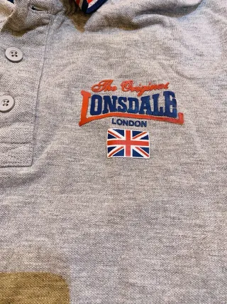 Polo Lonsdale London Grigio Taglia S