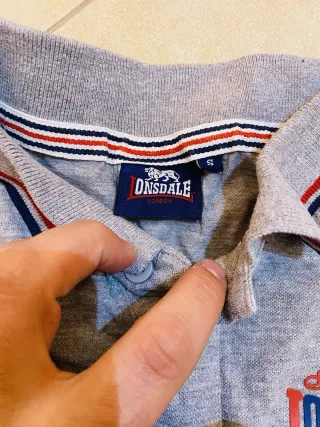 Polo Lonsdale London Grigio Taglia S