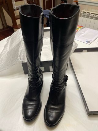Botas de piel Dansi Talla 39