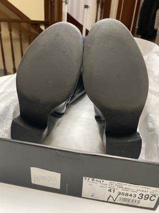 Botas de piel Dansi Talla 39