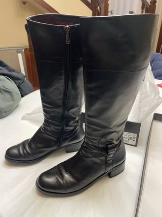 Botas de piel Dansi Talla 39