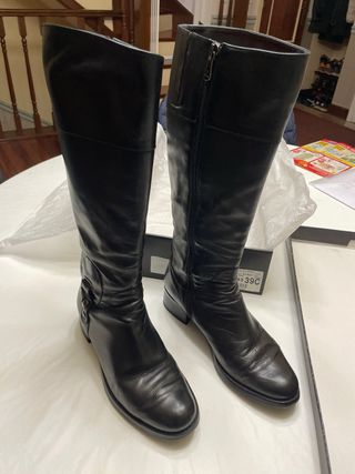 Botas de piel Dansi Talla 39