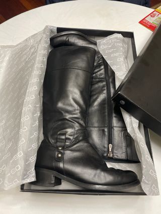 Botas de piel Dansi Talla 39