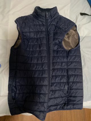 Chaleco Zara Azul